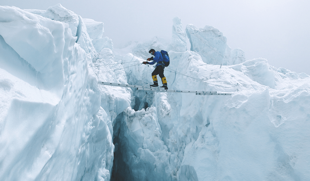 Summitting Photo Summitting Mount Everest
